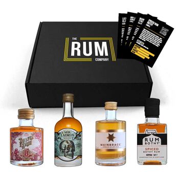 Award Winning Rum Taster Set Gift Box One, 5 of 6