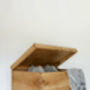 Handmade Wooden Storage Coffee Table Trunk, thumbnail 6 of 11