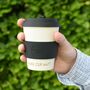 Personalised Etched Eco Friendly Reusable Coffee Cup, thumbnail 3 of 12
