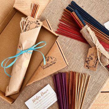 Handmade Winter Dawn And Dusk Incense Ritual Bundle, 10 of 10