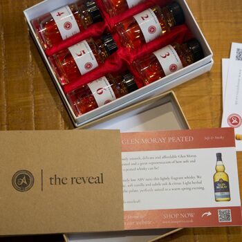 Six Mystery Scotch Single Malts: Premium Blind Tasting Gift Set The Founders Selection, 4 of 4