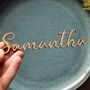 Personalised Wedding Name Place Settings For Guests, thumbnail 5 of 10