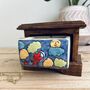 Mini Trinket Drawer Ceramic And Mango Wood Jewellery Box, thumbnail 4 of 6
