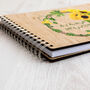 Personalised Sunflower Wedding Day Guest Book, thumbnail 6 of 6