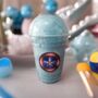 Personalised Candy Floss Cups X8 16oz With Lids, thumbnail 3 of 9