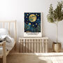 William Morris Midnight Sky Art Print, thumbnail 2 of 3