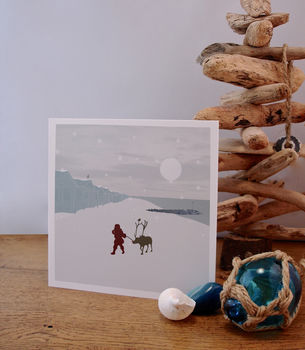 Beach Inspired Christmas Card, 3 of 3