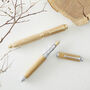 Handmade Fountain Pen Recycled Whisky Barrel Oak, thumbnail 1 of 12