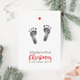 Personalised 'Baby's First Christmas' Inkless Print Kit, thumbnail 2 of 5