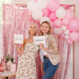 Pink Party And Photo Booth Kit With Diy Balloon Garland, thumbnail 1 of 3