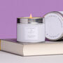 Wuthering Heights Heather And Rain Literary Soy Candle, thumbnail 1 of 4