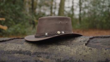 Men's Leather Hat The Prospector, 4 of 10