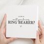 Personalised Ring Bearer Wedding Proposal Card, thumbnail 1 of 7