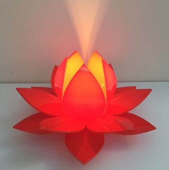 Lotus Flower Table Lamp Bedside Lamp, 7 of 12