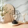 Black Diamond Shape Table Lamps, thumbnail 4 of 8