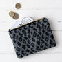 Knitted Zip Pouch, thumbnail 2 of 4
