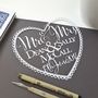 Personalised Wedding Gift Papercut, thumbnail 6 of 8
