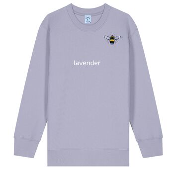 Childrens Organic Cotton Bee Sweatshirt, 8 of 12