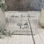 New Home Personalised Acrylic Block Keepsake, thumbnail 6 of 6