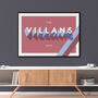 Aston Villa 'The Villans' Poster, thumbnail 3 of 7