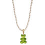 Shell Bead Necklace And Gummy Bear Pendant, thumbnail 5 of 7