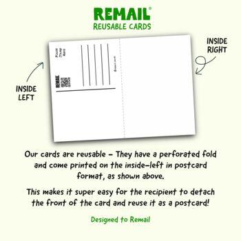 Thank You Retro Greeting Card, 2 of 2