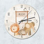 Zoo Themed Child Clock, thumbnail 3 of 5