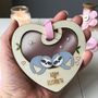 Personalised Valentine's Love Token, Sloth Couple, thumbnail 5 of 7
