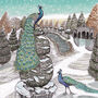 'Rococo Garden' Print, thumbnail 3 of 3