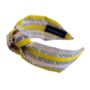 Spring Candy Stripe 'Chloe' Knotted Headband, thumbnail 1 of 2