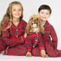 Personalised Tartan Christmas Dog Pyjamas, thumbnail 7 of 12