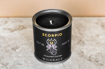 Scorpio Soy Wax Candle, 4 of 8