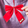 Personalised Christmas Bow Decoration, thumbnail 1 of 2