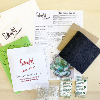 Paper Succulent Making Kit, 10 of 12