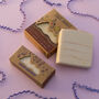 Handmade Gold, Frankincense And Lavender Soap, thumbnail 2 of 4