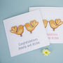 Wooden Love Birds Personalised Card, thumbnail 3 of 3