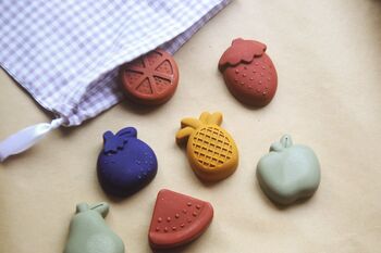 All Natural Beeswax Fruit Crayons, 2 of 2