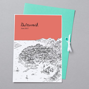Personalised Dubrovnik Print, 10 of 10