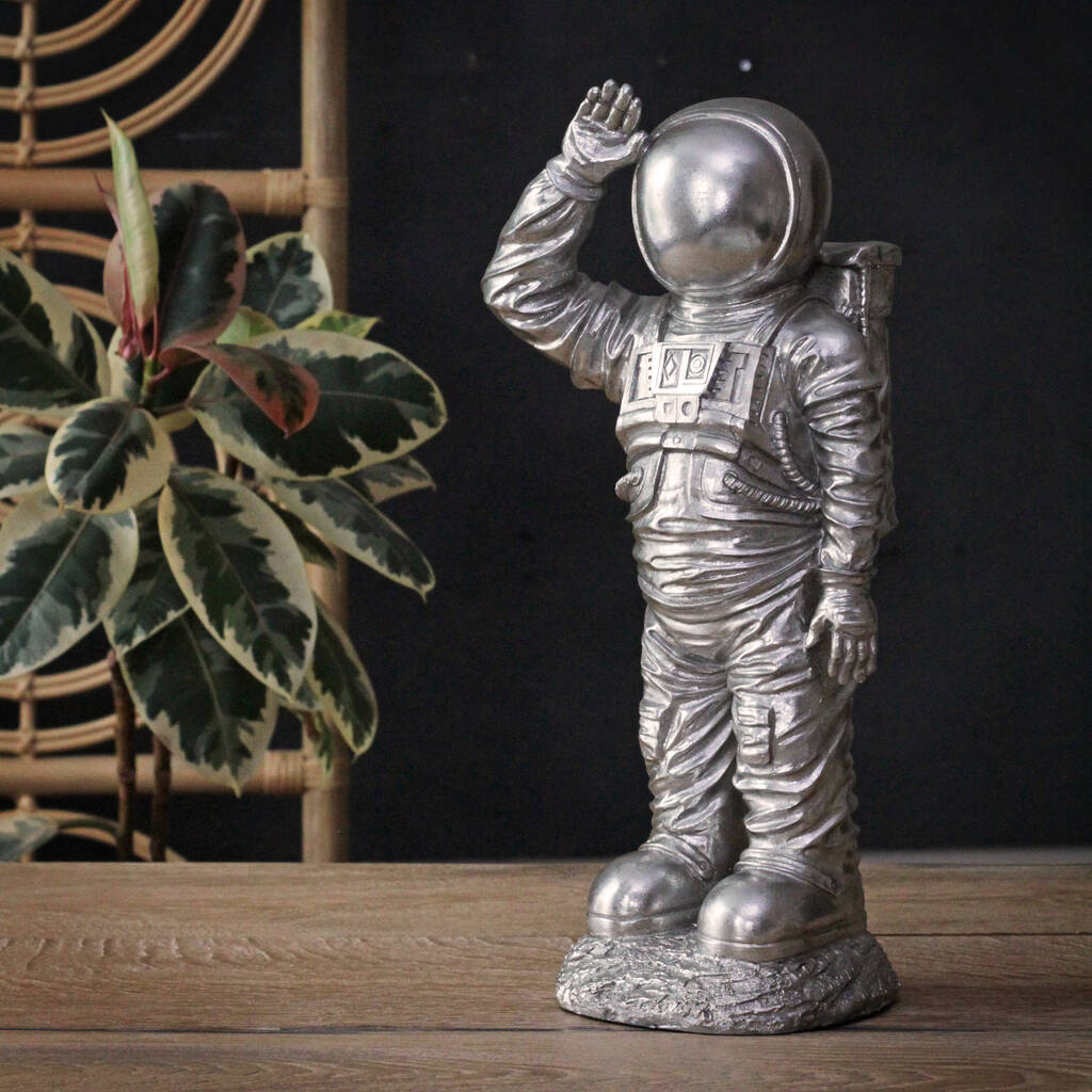 Silver Astronaut Figure, 1 of 5