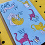 Cats Being Helpful Card, thumbnail 4 of 4