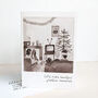 'Festive Memories' Retro Style Christmas Card, thumbnail 1 of 3