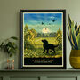 Cocker Spaniel In A Summer Park. Limited Edition Dog Print, thumbnail 1 of 10