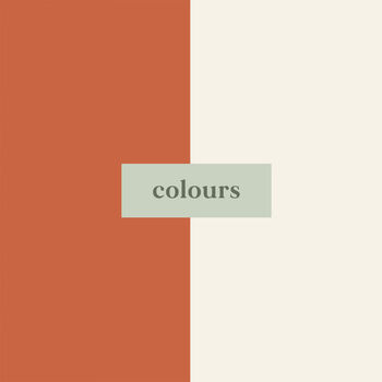 Orange And Cream Geometric Circular Earrings • Gold Plated Sterling Silver Hooks, 7 of 9