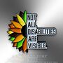 Not All Disabilities Are Visible Enamel Pin Badge, thumbnail 3 of 8