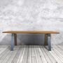 Albert A Shaped Legs Dining Table, thumbnail 2 of 2