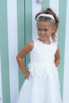 Naomi Flower Girl Dress ~ Lilly + Bo Collection, 4 of 7
