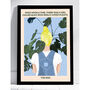 Personalised, A Girl Who Loves Plants Print, thumbnail 1 of 2