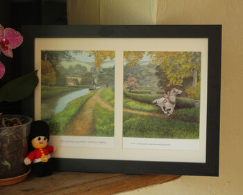 Wind In The Willows Collated Old Prints, 2 of 5