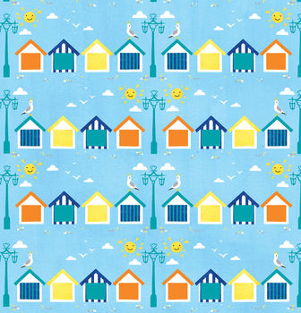 Beachhut Wrapping Paper, Summer Gift Wrap, 2 of 4