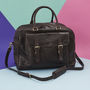 Luxury Leather Travel Bag, thumbnail 6 of 11